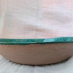 Schale Oval in Meeresblau Optik